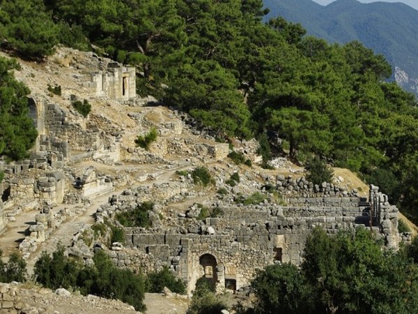 античные руины в Турции